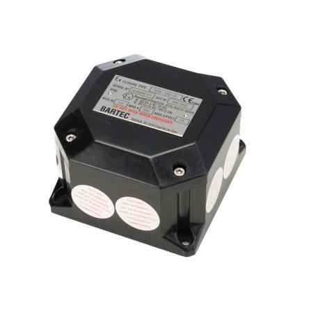 Bartec Rozvodná skříň Polyester, Antistatické, Vyztužené skelnými vlákny Černá 7 mm 122 mm 122mm řada GB IP66 ATEX 82 mm
