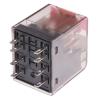TE Connectivity Výkonové relé DPDT Montáž na plošný spoj 12A 24V ac PT