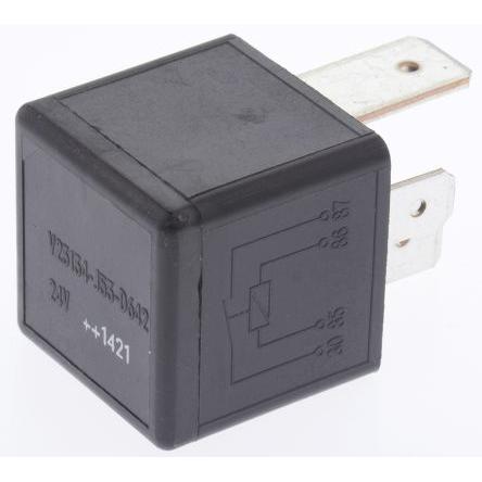 TE Connectivity 24V dc 25A SPST