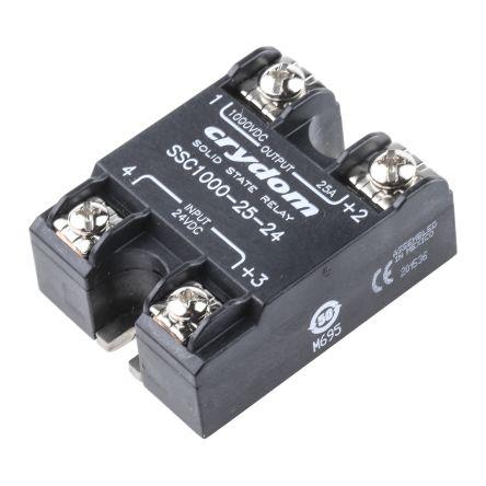 Crydom Polovodičové relé 25 A Panel SPST 1000 V SSC 28V