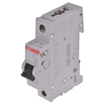 ABB Miniaturní jistič, rozsah: System Pro M Compact 1pólový 1A vypínací výkon 10 kA, charakteristika: Typ C, rozsah: