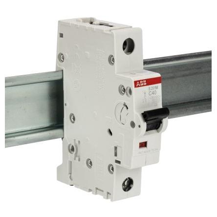 ABB Miniaturní jistič, rozsah: System Pro M Compact 1pólový 40A vypínací výkon 10 kA, charakteristika: Typ C, rozsah: