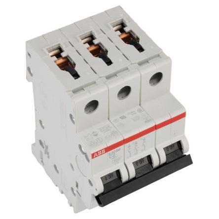 ABB Miniaturní jistič, rozsah: S200M 3pólový 2A vypínací výkon 10 kA, charakteristika: Typ C, rozsah: System Pro M