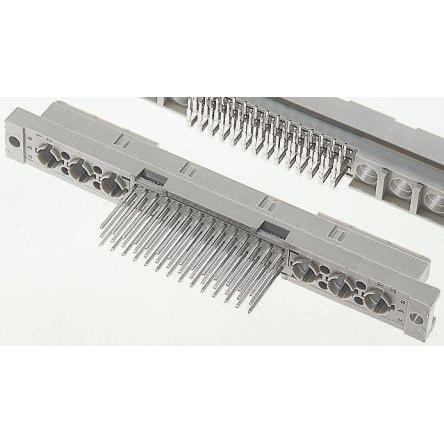 ERNI Konektor DIN 41612, řada: DIN 41612, orientace těla: Rovný, rozteč: 2.54 mm, počet kontaktů: 48, počet řad: 3 třída