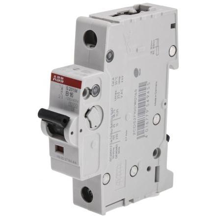 ABB Miniaturní jistič, rozsah: System Pro M Compact 1pólový 16A vypínací výkon 10 kA, charakteristika: Typ B, rozsah: