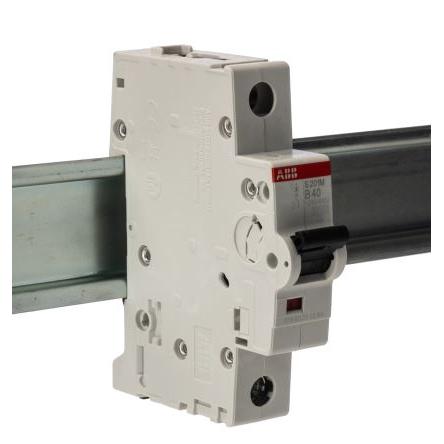 ABB Miniaturní jistič, rozsah: System Pro M Compact 1pólový 40A vypínací výkon 10 kA, charakteristika: Typ B, rozsah: