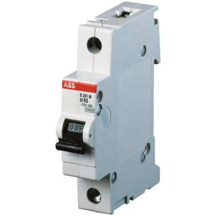 ABB Miniaturní jistič, rozsah: System Pro M Compact 1pólový 50A vypínací výkon 10 kA, charakteristika: Typ B, rozsah: