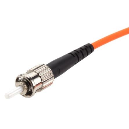 RS PRO Optický kabel 125 μm 2 m Nízko dýmivý bezhalogenový plášť, Oranžová