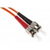 RS PRO Optický kabel 125 μm 1 m Nízko dýmivý bezhalogenový plášť, Oranžová