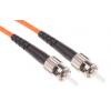 RS PRO Optický kabel 125 μm 3 m Nízko dýmivý bezhalogenový plášť, Oranžová