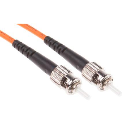 RS PRO Optický kabel 125 μm 3 m Nízko dýmivý bezhalogenový plášť, Oranžová