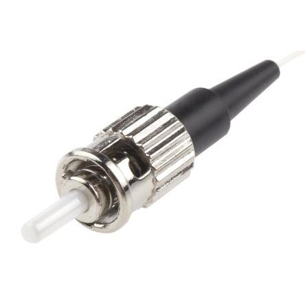 RS PRO Optický kabel 125 μm 500 mm Nízko dýmivý bezhalogenový plášť, Černá