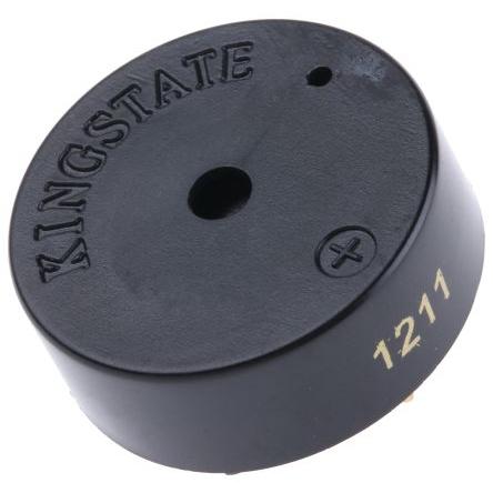 Bzučák 20V dc 3 V dc 80 dB, Průchozí otvor 9 mm Nepřetržité Interní RS PRO