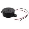Součást piezoelektrického bzučáku 28V dc 3 V dc 81 dB, Montáž do panelu 16 mm Přerušovaný Interní 60 mm RS PRO