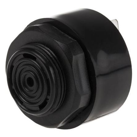 Bzučák 28V dc 4 V dc 87 dB, Montáž do panelu 42.5 mm Nepřetržité Interní RS PRO
