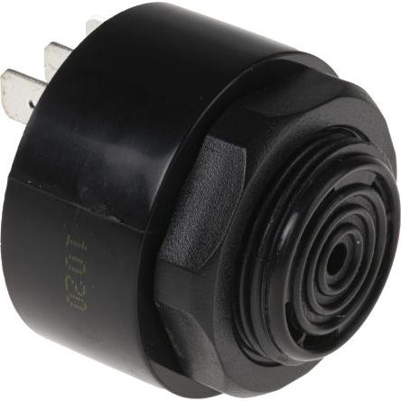Součást piezoelektrického bzučáku 28V dc 6 V dc 88 dB, Montáž do panelu 33 mm Nepřetržité, Rychlý impulz Interní RS PRO