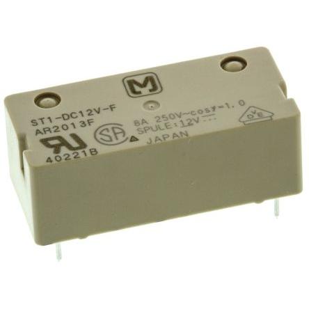 Panasonic Výkonové relé Montáž na plošný spoj 8A 12V dc ST