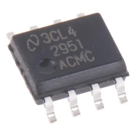 Texas Instruments Regulátor napětí LP2951ACM/NOPB 30V SOIC, počet kolíků: 8 kolíkový