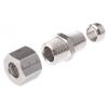 Legris Pneumatická armatura, řada: LF3000 Vnější 1/4" NPT, Nerezová ocel