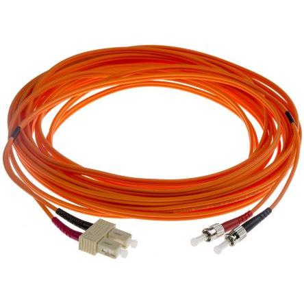 RS PRO Optický kabel 125 μm 10 m Nízko dýmivý bezhalogenový plášť, Oranžová