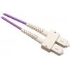 RS PRO Optický kabel 125 μm 10 m Nízko dýmivý bezhalogenový plášť, Purpurová