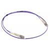 RS PRO Optický kabel 125 μm 1 m Nízko dýmivý bezhalogenový plášť, Purpurová