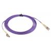 RS PRO Optický kabel 125 μm 5 m Nízko dýmivý bezhalogenový plášť, Purpurová