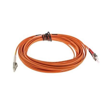 RS PRO Optický kabel 125 μm 10 m Nízko dýmivý bezhalogenový plášť, Oranžová