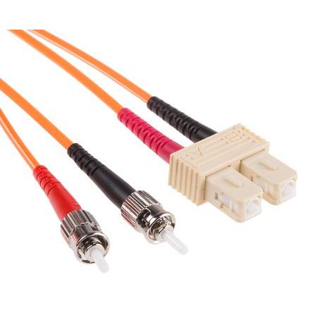 RS PRO Optický kabel 125 μm 10 m Nízko dýmivý bezhalogenový plášť, Oranžová