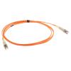 RS PRO Optický kabel 125 μm 2 m Nízko dýmivý bezhalogenový plášť, Oranžová