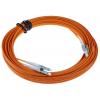 RS PRO Optický kabel 125 μm 10 m Nízko dýmivý bezhalogenový plášť, Oranžová
