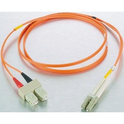 RS PRO Optický kabel 125 μm 5 m Nízko dýmivý bezhalogenový plášť, Oranžová