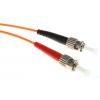 RS PRO Optický kabel 125 μm 5 m Nízko dýmivý bezhalogenový plášť, Oranžová