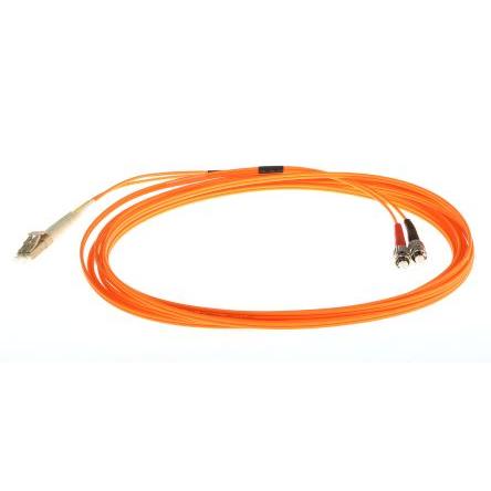 RS PRO Optický kabel 125 μm 5 m Nízko dýmivý bezhalogenový plášť, Oranžová