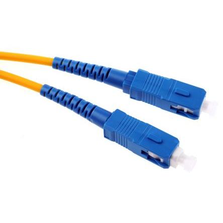 RS PRO Optický kabel 125 μm 1 m Nízko dýmivý bezhalogenový plášť, Žlutá