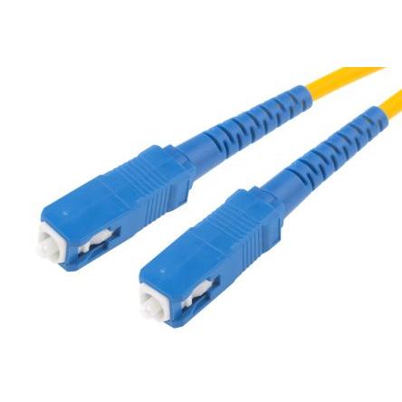RS PRO Optický kabel 125 μm 3 m Nízko dýmivý bezhalogenový plášť, Žlutá