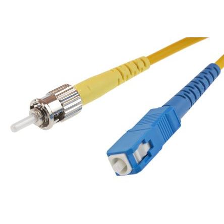 RS PRO Optický kabel 125 μm 1 m Nízko dýmivý bezhalogenový plášť, Žlutá