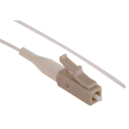 RS PRO Optický kabel 125 μm 1 m Nízký obsah kouře, bez halogenů plášť, Bílá