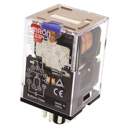 Omron Relé 3PDT Montáž na plošný spoj 10A 12V dc MKS