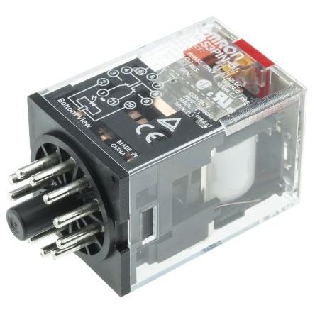 Omron Relé 3PDT 10A 230V ac MKS3