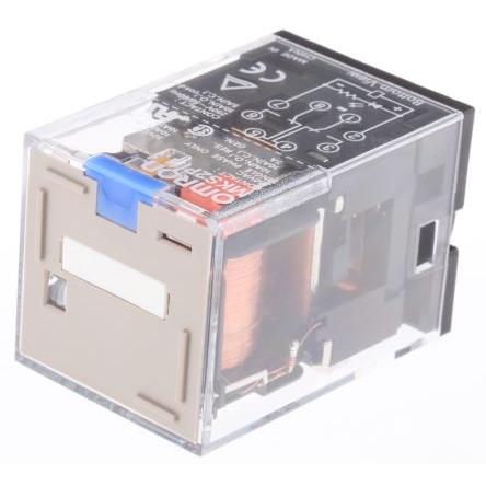 Omron Relé DPDT 10A 24V dc MKS2