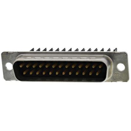 TE Connectivity Konektor D-Sub, řada: Amplimite HDE-20, počet kontaktů: 25, orientace těla: Rovný 2.76 mm, Kabel Vnější,