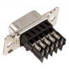 TE Connectivity Konektor D-Sub, řada: Amplimite HDE-20, počet kontaktů: 9, orientace těla: Rovný 2.743 mm, Kabel