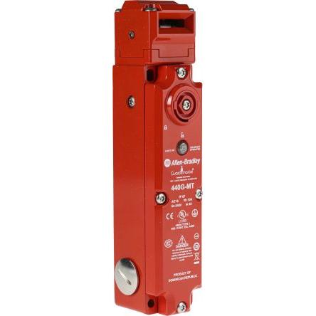 Allen Bradley Guardmaster 440G-MT Elektromagnetický blokovací spínač Napájení pro odemknutí