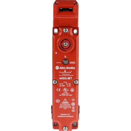 Allen Bradley Guardmaster 440G-MT Elektromagnetický blokovací spínač Napájení pro odemknutí