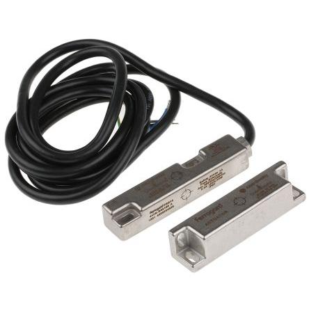 Allen Bradley Guardmaster 440N Magnetické Bezkontaktní bezpečnostní spínač 24V dc Nerezová ocel NC 2m kabel