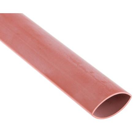 RS PRO Teplem smrštitelné bužírky průměr 12.7 mm Hnědá smršťovací poměr 2:1 Polyolefin 1.2m