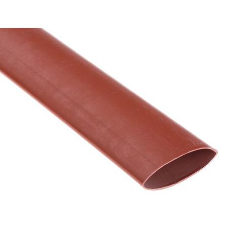 RS PRO Teplem smrštitelné bužírky průměr 19.1 mm Hnědá smršťovací poměr 2:1 Polyolefin 1.2m