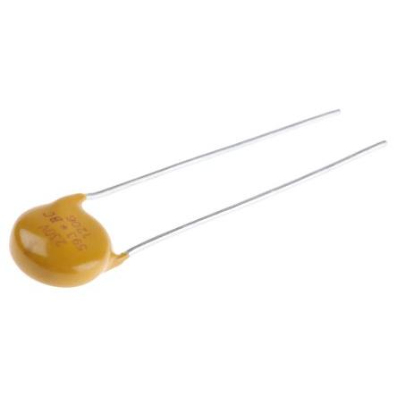 Metaloxidový varistor, řada: VDR 170 pF 10 A 600 V BC Components 360 V