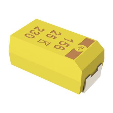 Tantalový kondenzátor, řada: T495 -10 % 15 μF 35V dc, Povrch Pevné, D ESR 300mΩ 125 °C MnO2 KEMET